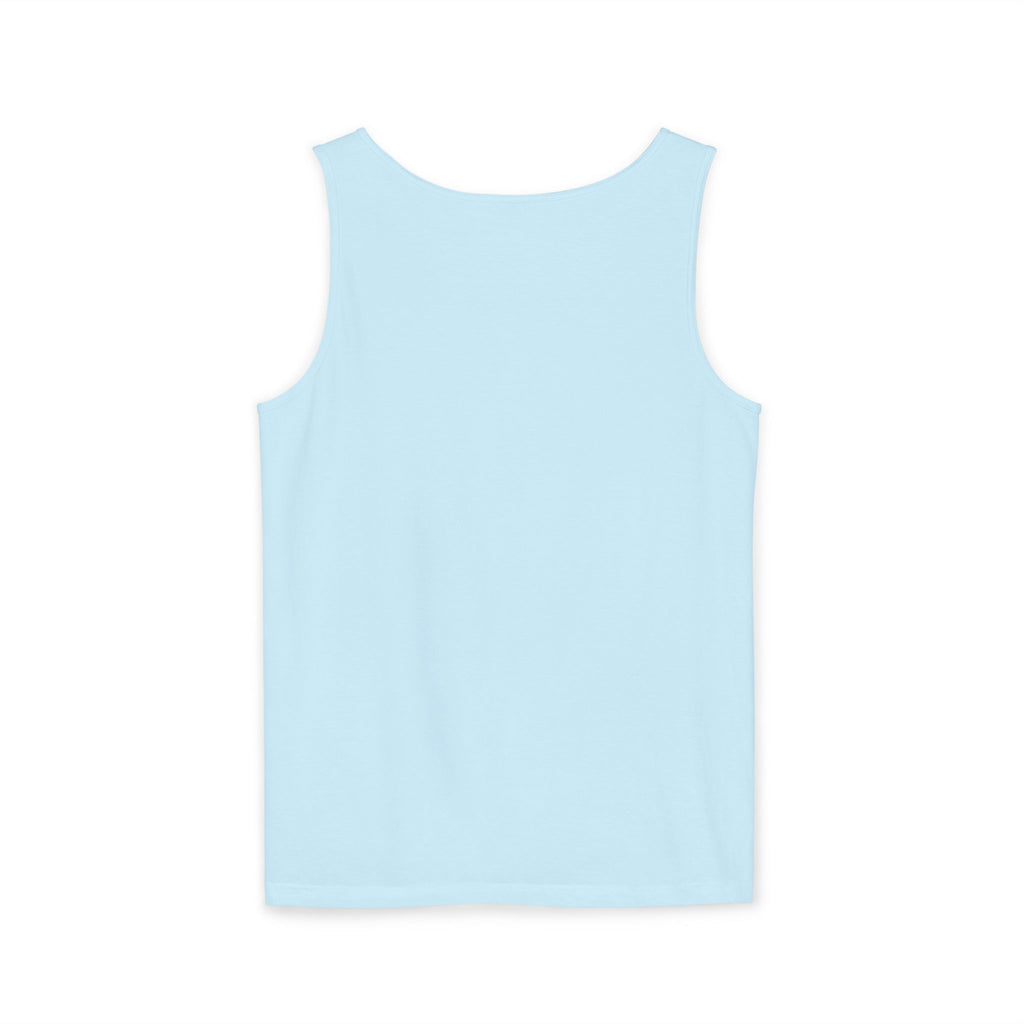 Peace of Mind Tank Top — Inspirational Floral Silhouette Quote Tank