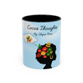 Cocoa Thoughts Accent Coffee Mug – Inspirational Afrocentric Design by Chyna Price