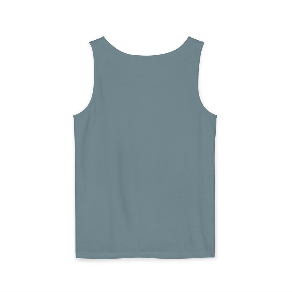 Peace of Mind Tank Top — Inspirational Floral Silhouette Quote Tank