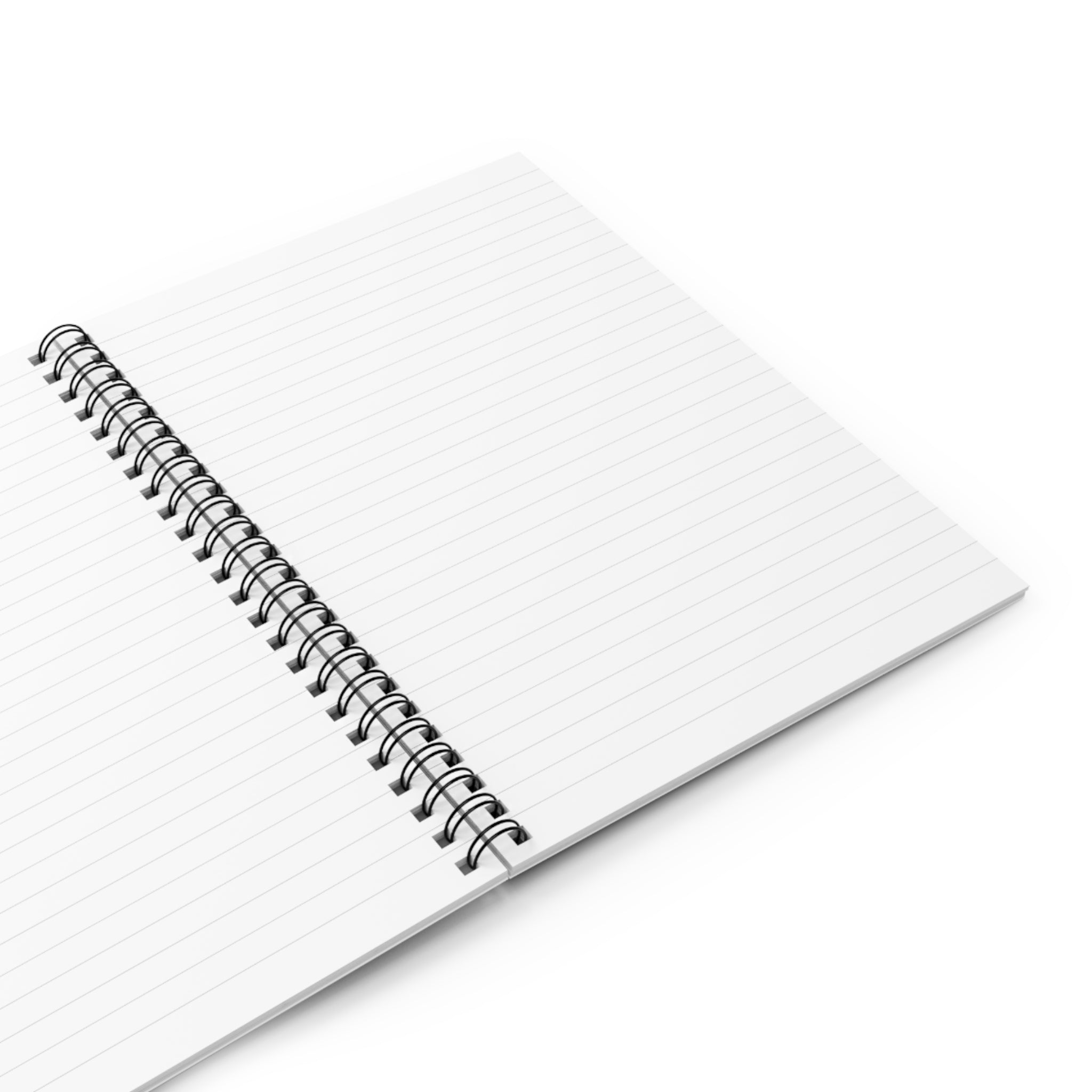 Cocoa Thoughts Spiral Notebook — Floral Afro Woman Ruled Journal